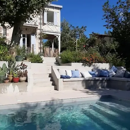 Maison De Famille Avec Piscine 아르카숑